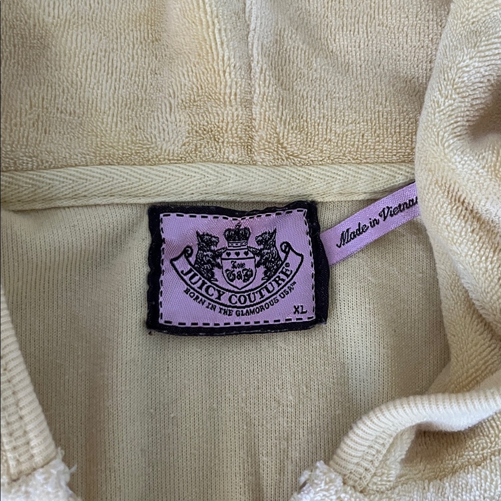 Juicy Couture Sunny Yellow Hoodie - Picture 2 of 3